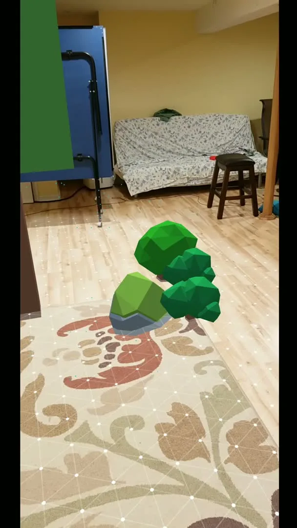 ARCore Virtual Forest