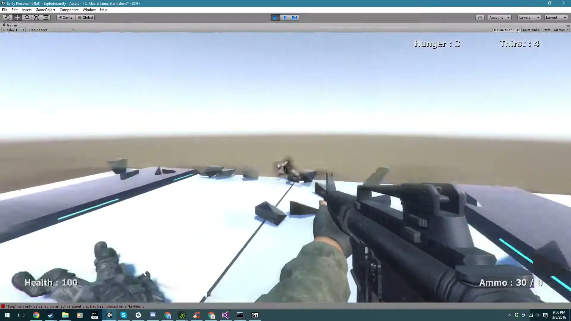 Shatterer FPS Update: Weapons and Platforms
