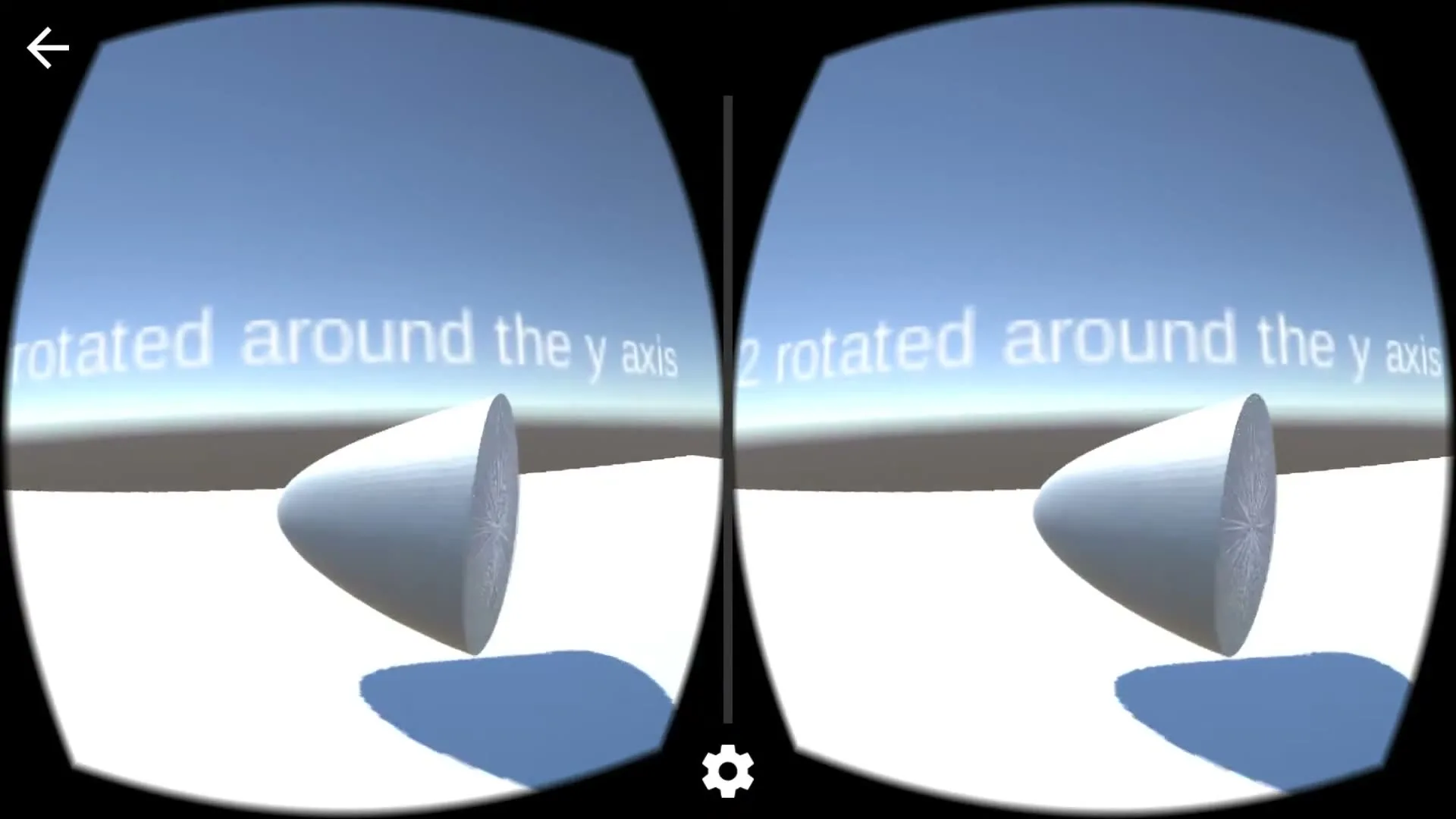 My First App: VR Solids of Revolution